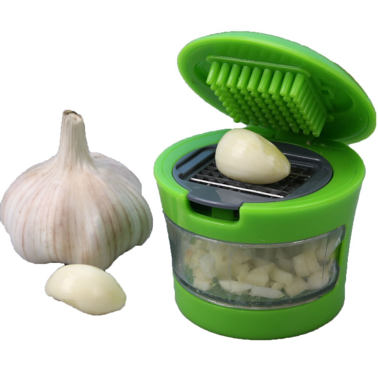 Kitchen garlic and ginger crusher with handle Kitchen garlic and ginger crusher with handle